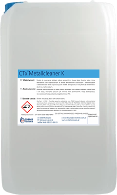 CTx® Metallcleaner K Antykorozyjne mycie metali