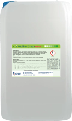 CTx® Rubikor Green New odtłuszczanie wszelkich powierzchni